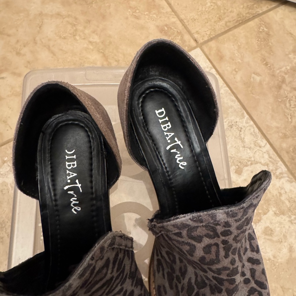 Diba True Animal Print Booties - Picture 5 of 7